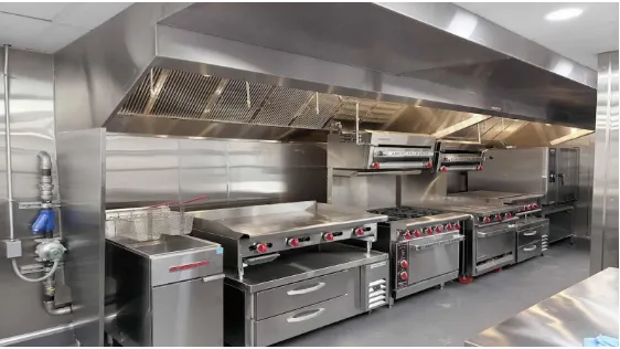 طراحی آشپزخانه صنعتی استاندارد