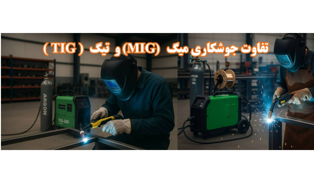 راهنمای جامع تفاوت جوشکاری MIG و TIG*معایب* مزایا *