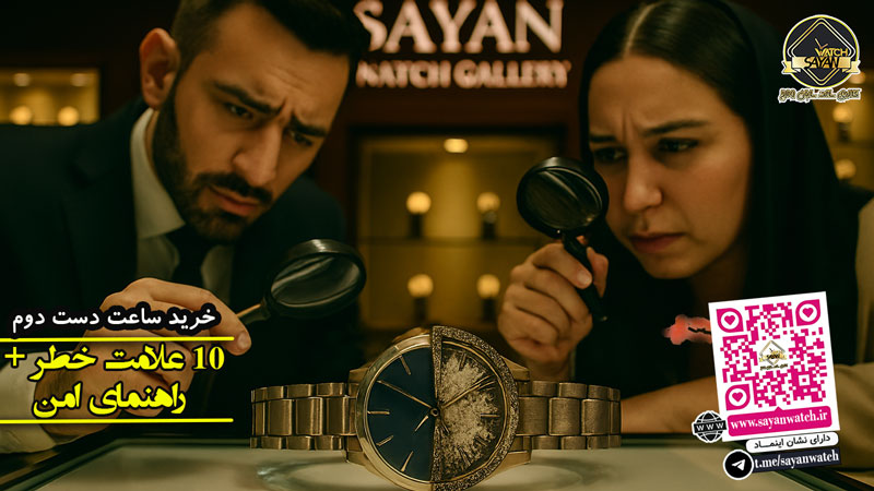 راهنمای خرید امن ساعت دست دوم : 10 نشانه خطر + تست سلامت