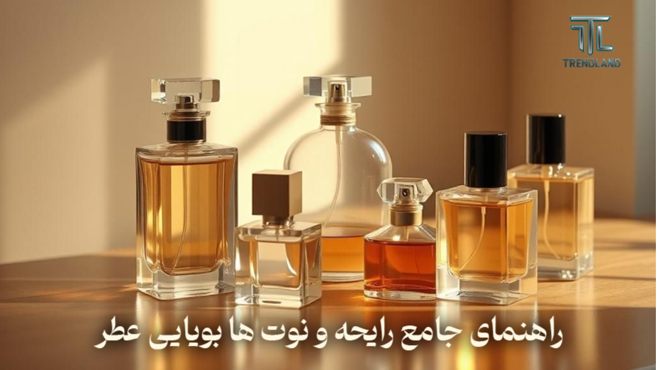 رایحه و نت های بویایی انواع عطر و ادکلن