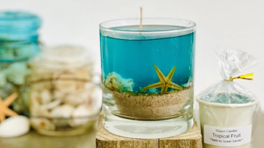 آموزش ساخت شمعهای ژلهای: زیبا و شفاف