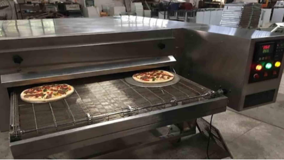 راه اندازی فر پیتزا ریلی