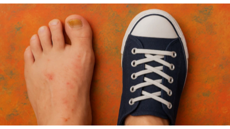 عوارض نپوشیدن جوراب با کفش