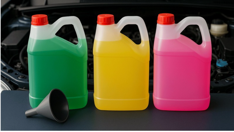 انواع ضد یخ اسیدی – روغنی؛ تفاوت آن با کولانت