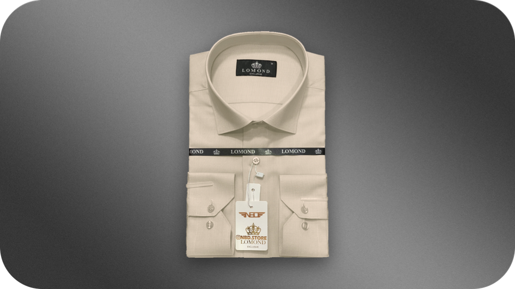 پیراهن رسمی مردانه با رنگ کرم استخوانی: انتخابی شیک و مدرن