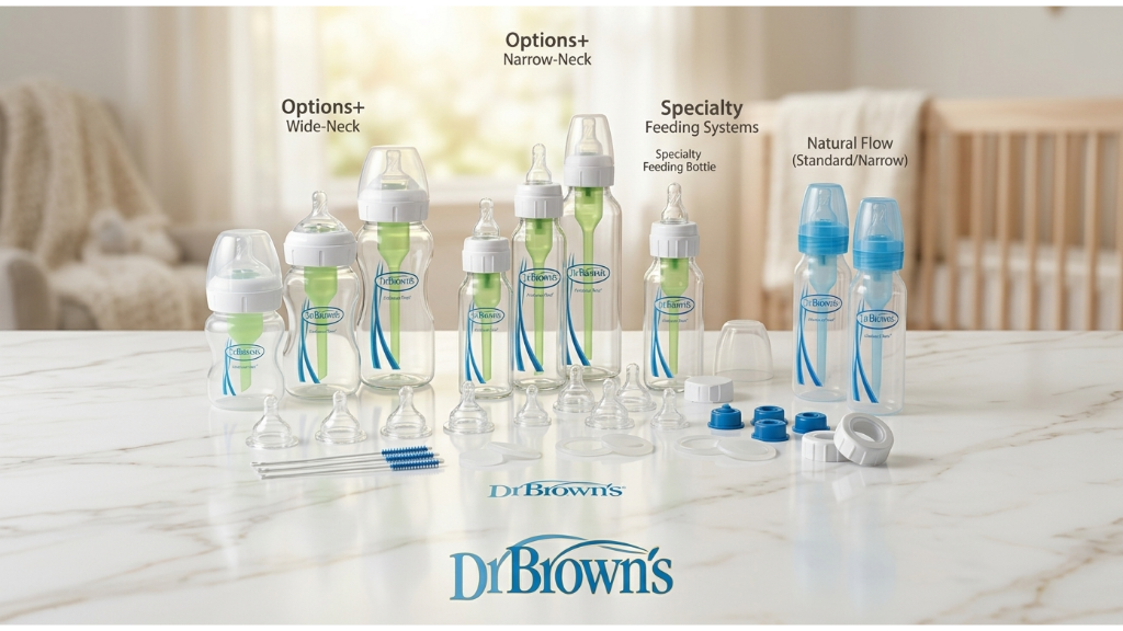 همه چیز درباره شیشه شیر دکتر براون (Dr. Brown's) اصل