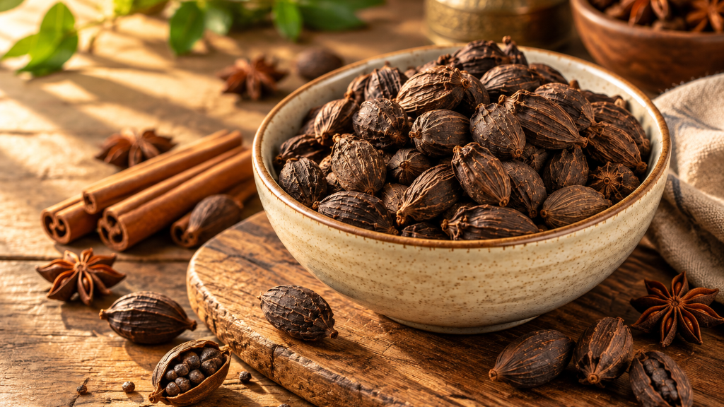 خرید هل سیاه درجه یک؛ راز عطر و طعم اصیل در آشپزی روزانه!