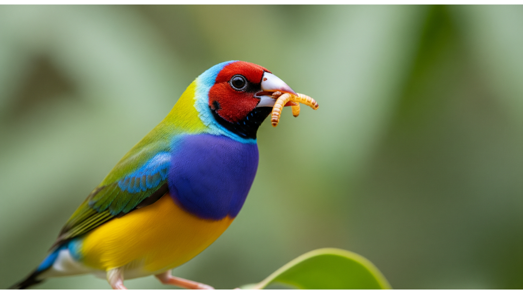 حشرات، منبعی غنی از پروتئین برای رشد و انرژی حیوانات خاص شما.