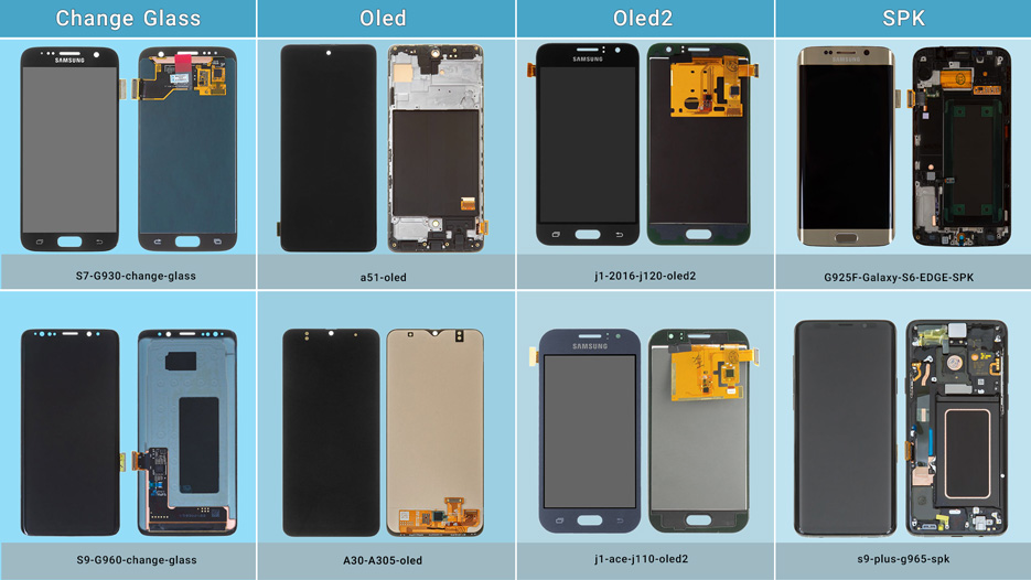 معرفی انواع تاچ ال سی دی سامسونگ (اصل و غیر اصل)