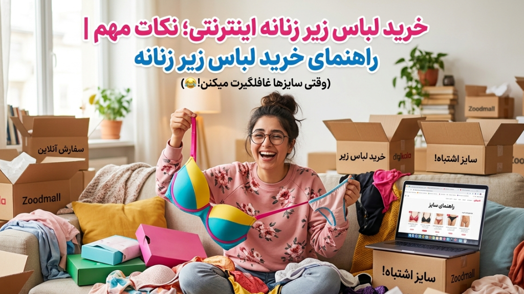 خرید لباس زیر زنانه اینترنتی