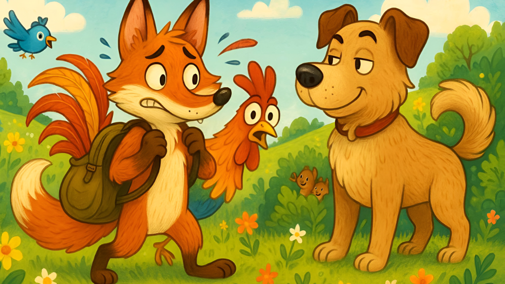 ضرب المثل : قسم روباه را باور کنیم یا دم خروس را ؟!