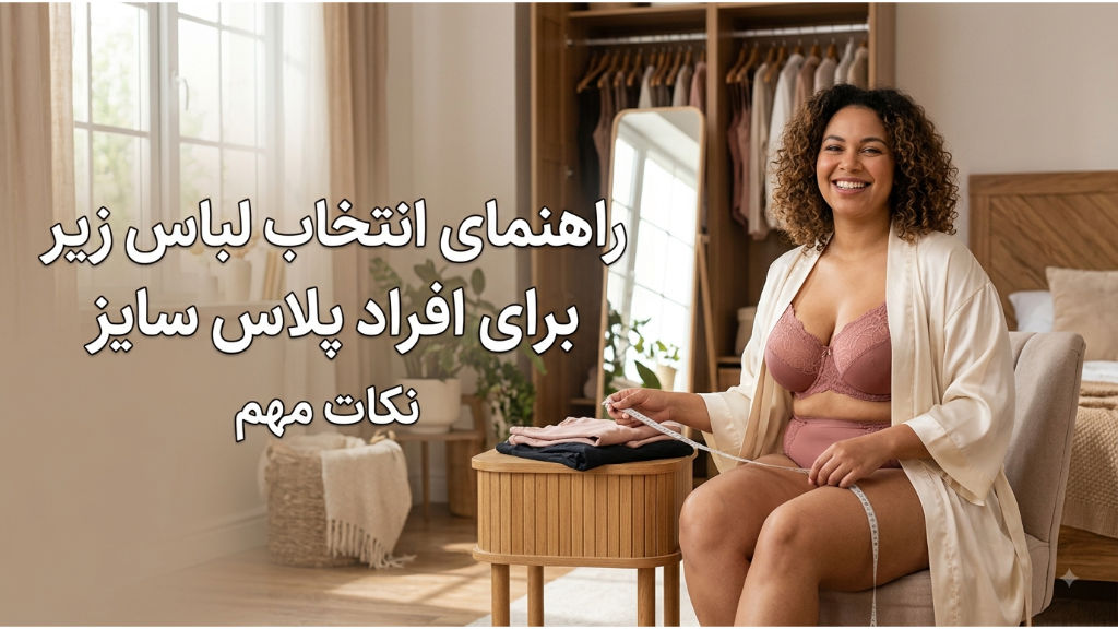 راهنمای انتخاب لباس زیر برای افراد پلاس سایز