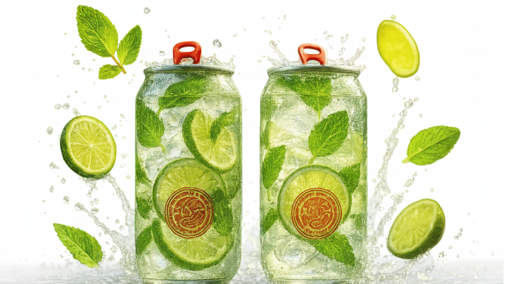 موهیتو لیمو و نعناع | خنکای بیپایان در هر جرعه