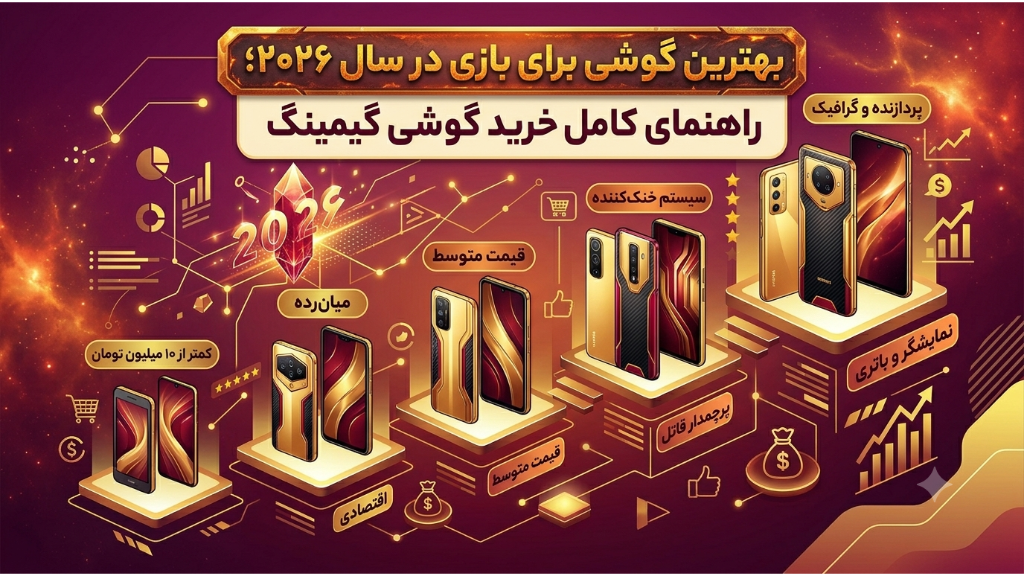 راهنمای خرید گوشی مناسب بازی؛ گیمینگ