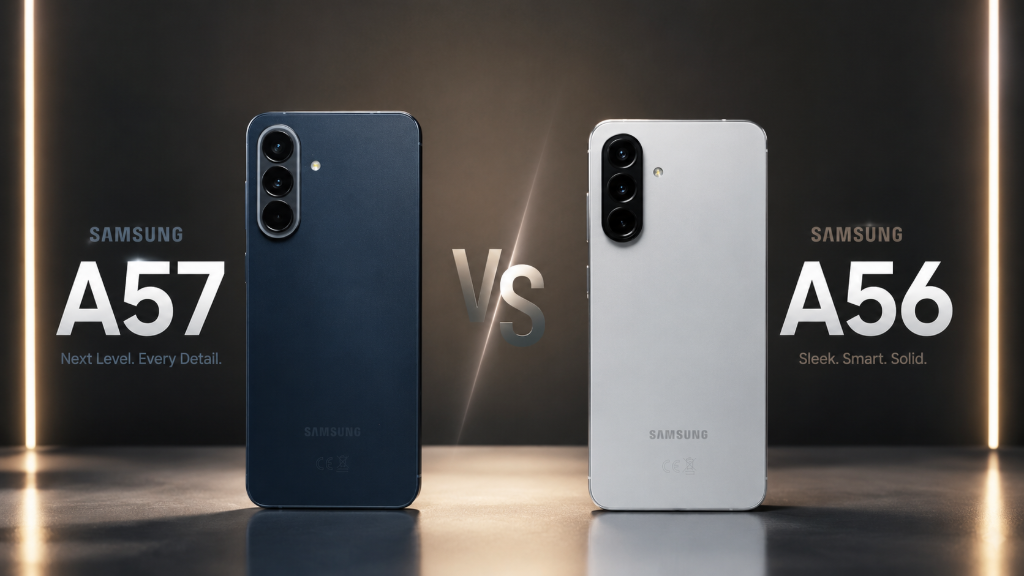 Samsung Galaxy A57 یا A56؛ کدام گوشی بهتر است؟