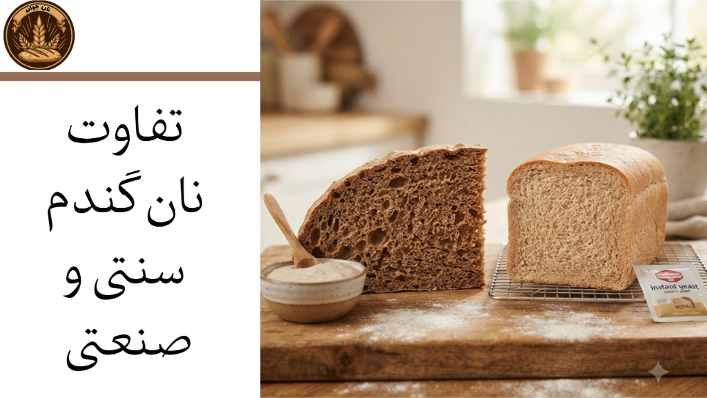 تفاوت نان گندم کامل سنتی و صنعتی