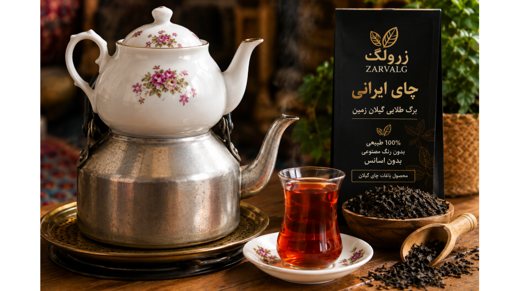 طرز دم کردن چای ایرانی | راهنمای چای خوش‌عطر و خوش‌رنگ