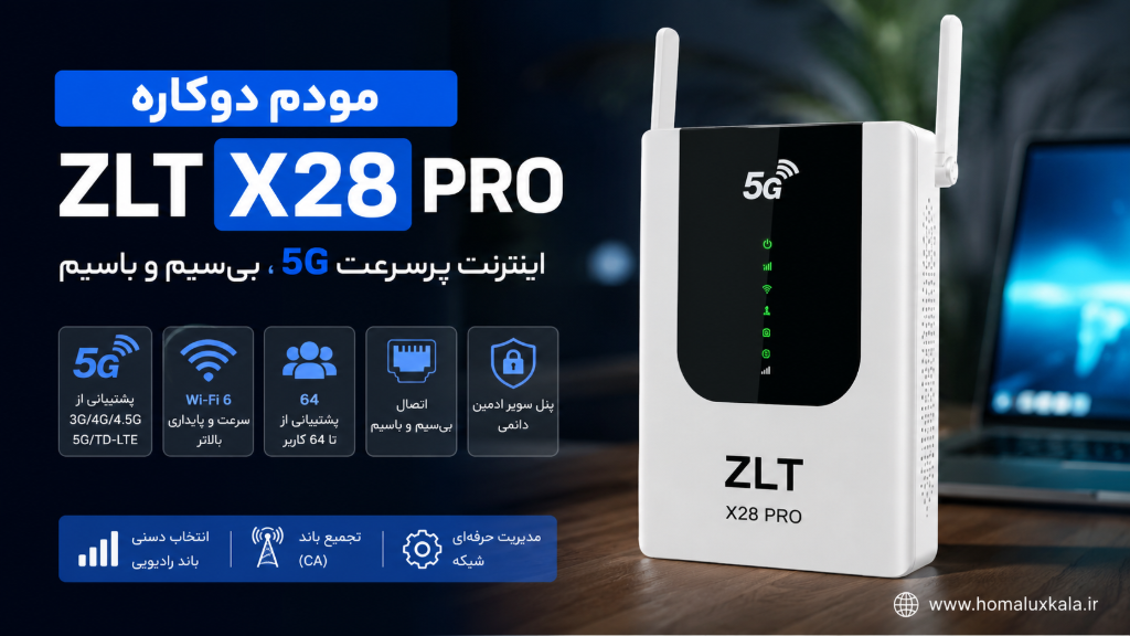 مودم 5G ZLT X28 PRO برای چه کاربرانی مناسب است؟