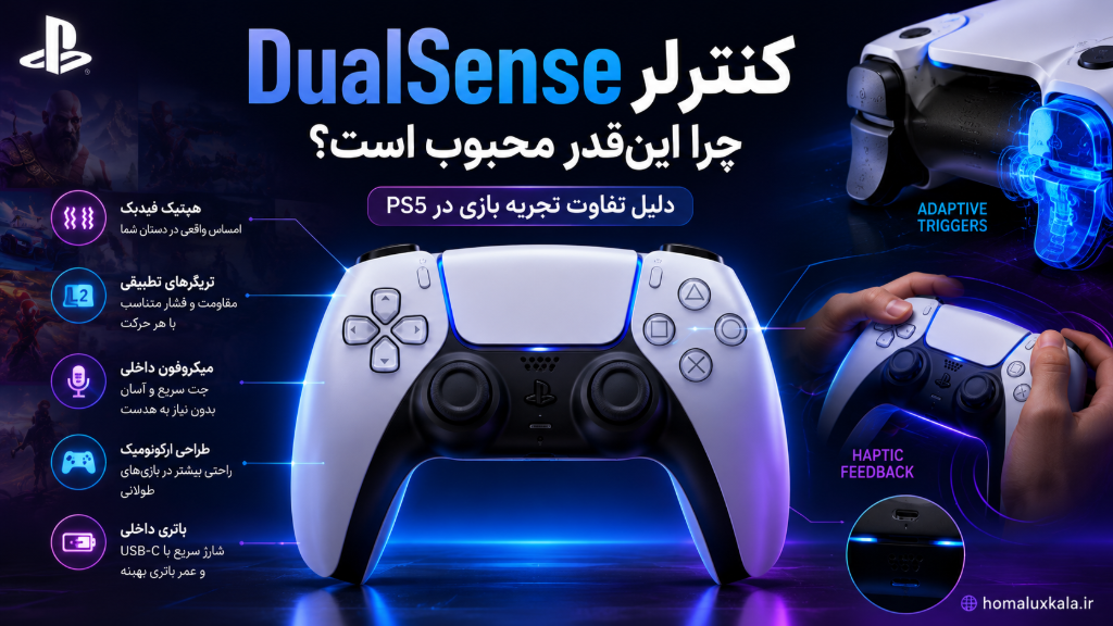 کنترلر DualSense چرا اینقدر محبوب است؟