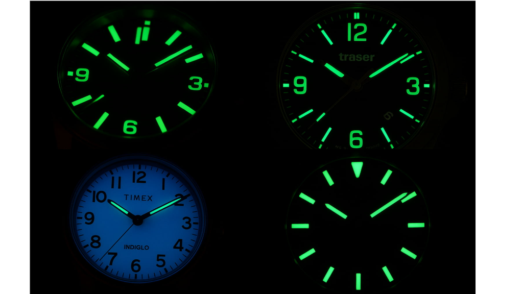 راهنمای کامل ساعت‌های شب‌نما: انواع تکنولوژی‌های شب‌تاب