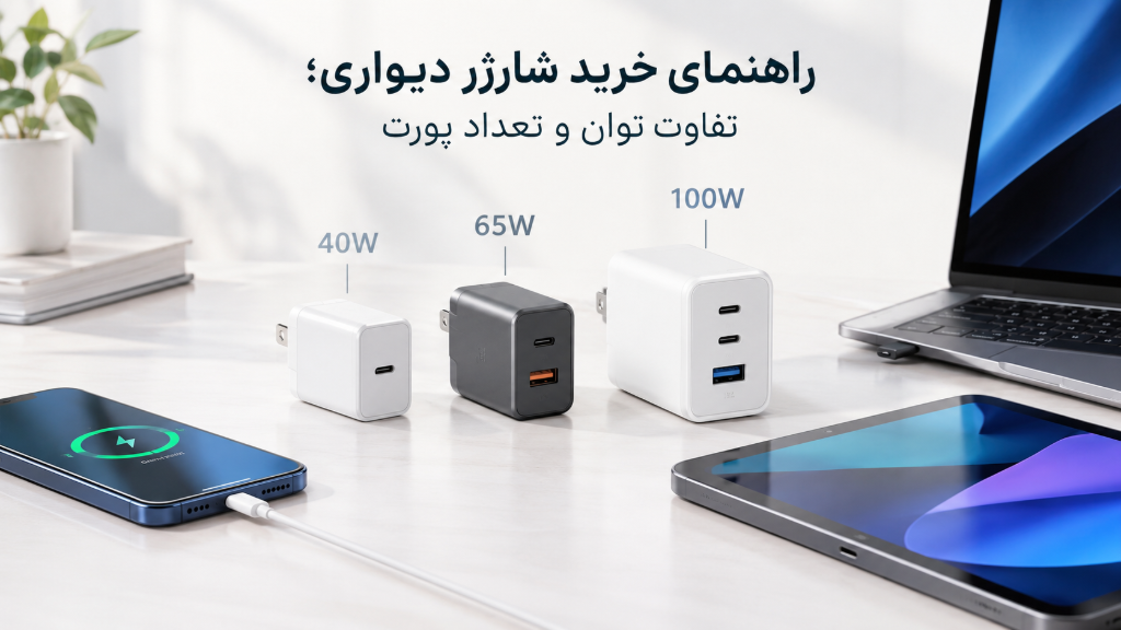 راهنمای خرید شارژر دیواری؛ چند وات و چند پورت لازم است؟