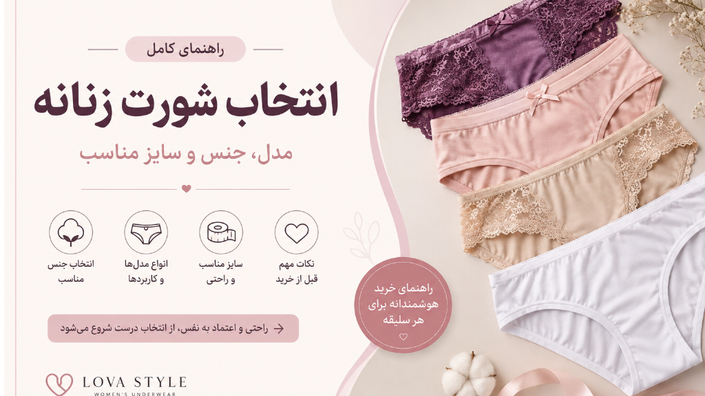 راهنمای انتخاب شورت زنانه