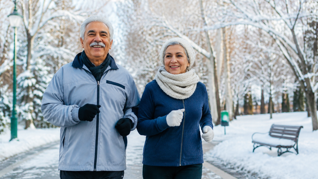 5 نکته برای ورزش ایمن در هوای سرد