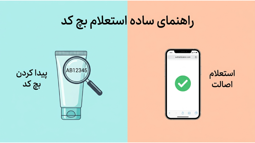برسی و مشخصات محصولات خارجی با بچ کد