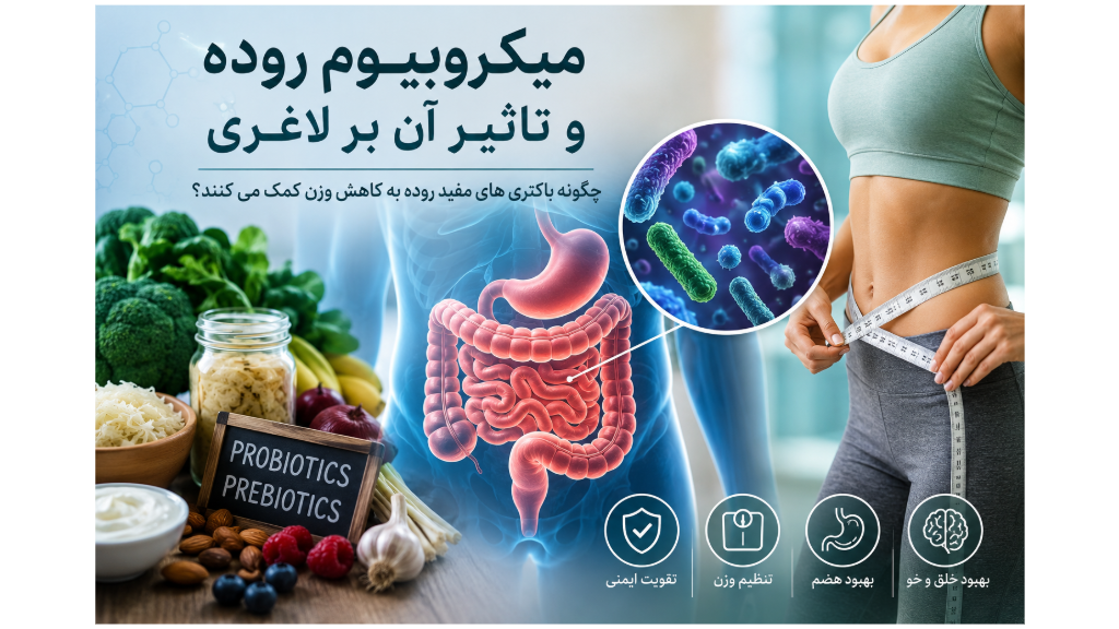 ارتباط شگفت‌انگیز میکروبیوم روده با کاهش وزن و کنترل اشتها