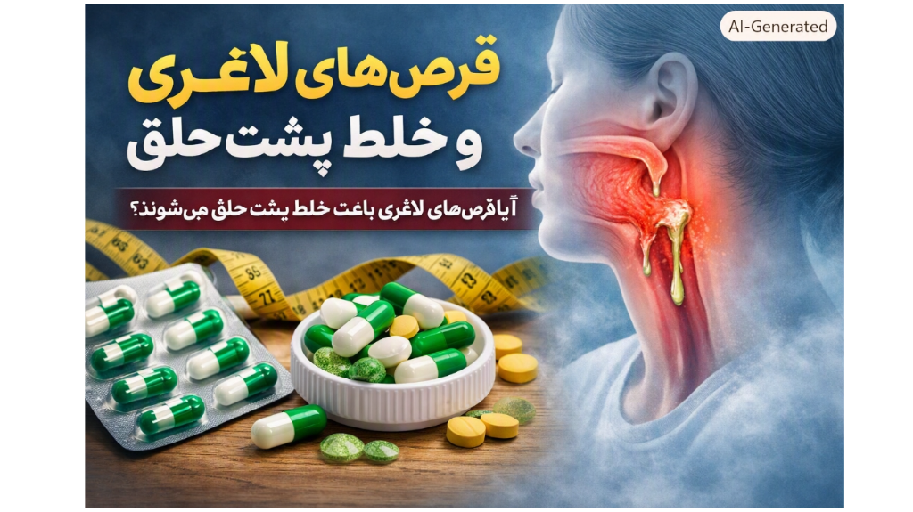 قرص‌های لاغری و خلط پشت حلق؛ بررسی علمی