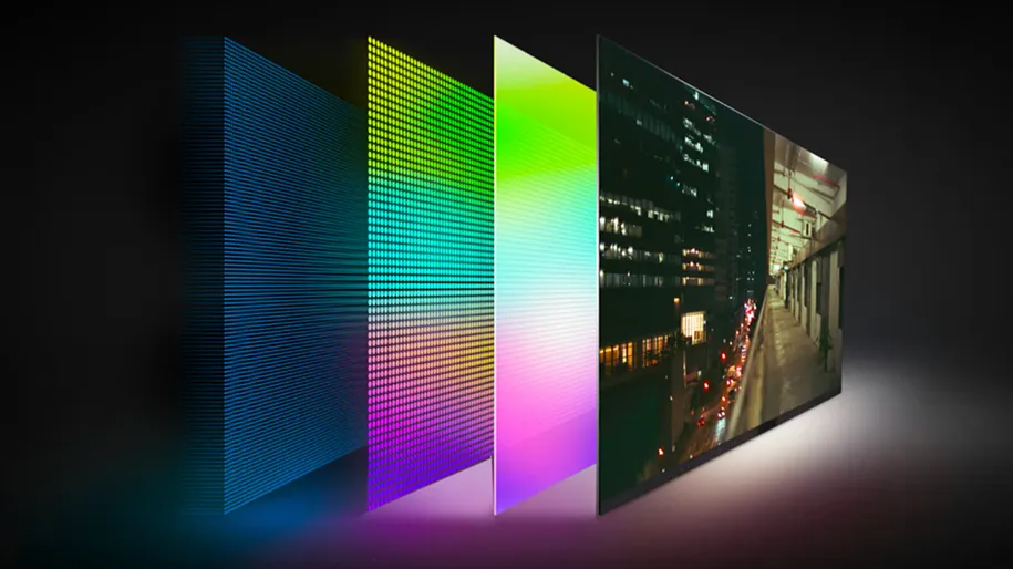مقایسه کامل نمایشگرهای QLED و LED برای انتخاب هوشمندانه تلویزیون