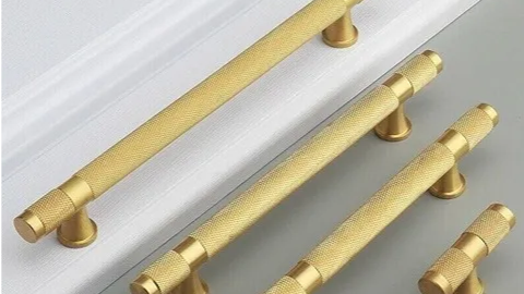 دستگیره کابینت طلایی: درخشش و زیبایی در آشپزخانه شما