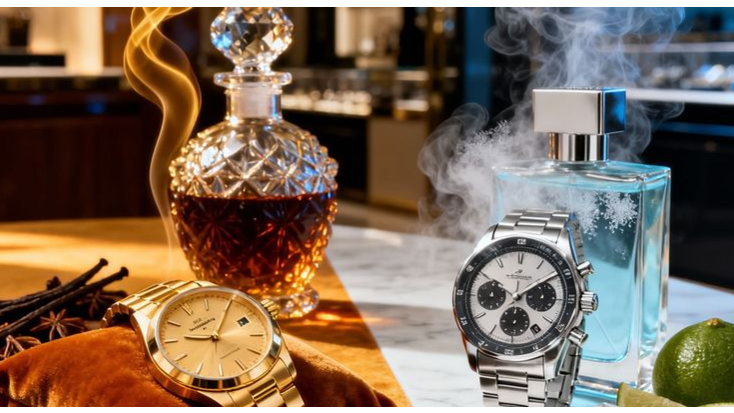 راز جذابیت پنهان: چرا باید رنگ ساعتتان را با بوی عطر ست کنید؟