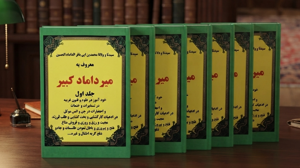 معرفی کامل و بررسی کتاب 8 جلدی میرداماد کبیر