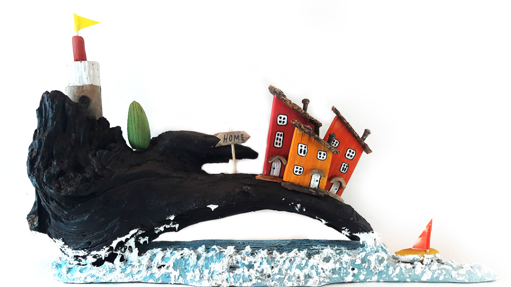 دست سازه های چوبی تر