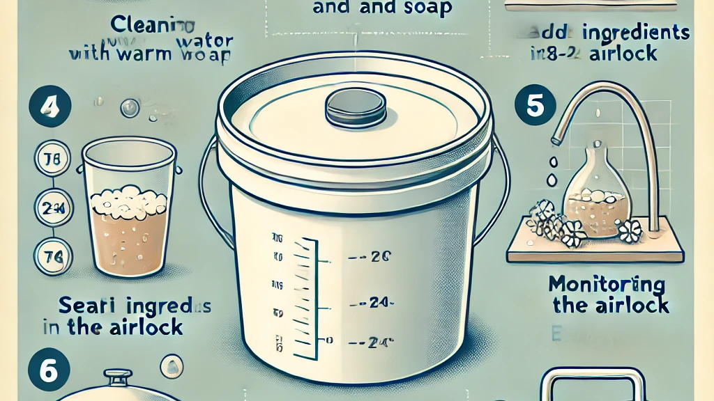 راهنمای کامل تخمیر: همه چیز درباره استفاده از سطل تخمیرKAMYAB