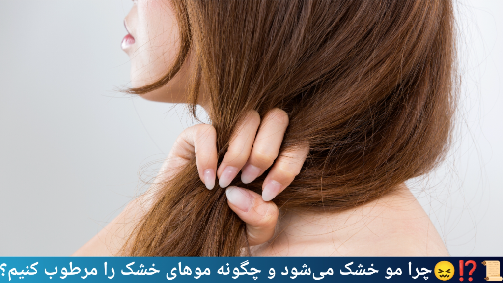 موهای خشک، چرا مو خشک می‌شود و چگونه موهای خشک را مرطوب کنیم؟