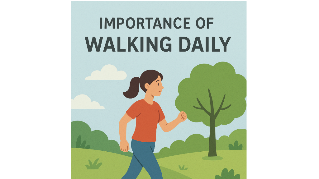 🚶اهمیت پیاده‌روی روزانه برای سلامتی