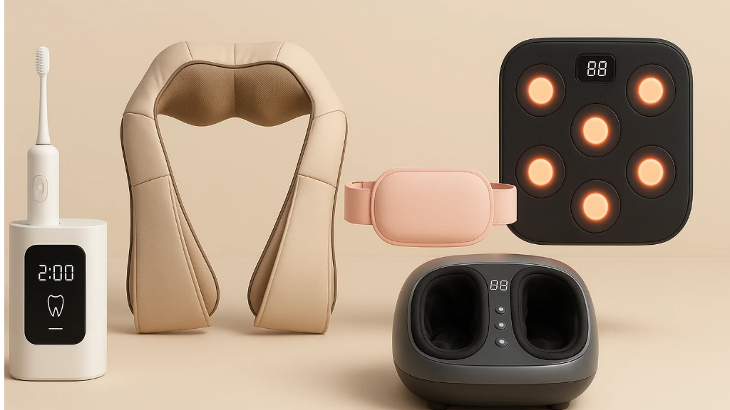 بهترین ماساژورها و تجهیزات هوشمند برای سلامتی و آرامش در خانه