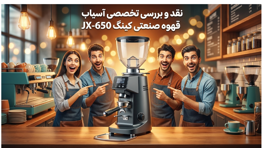 نقد و بررسی تخصصی آسیاب قهوه کینگ JX-650؛ غول اقتصادی