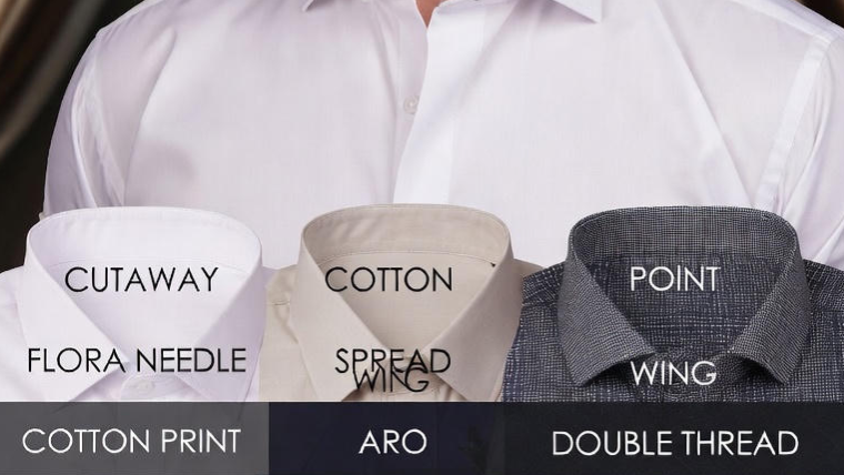 10 مدل یقه پیراهن رسمی مردانه - برند RF