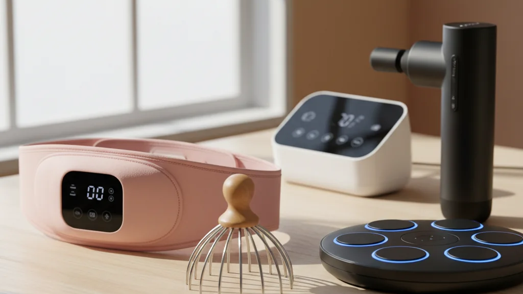 بهترین انواع ماساژور برای آرامش و ریلکسیشن روزانه