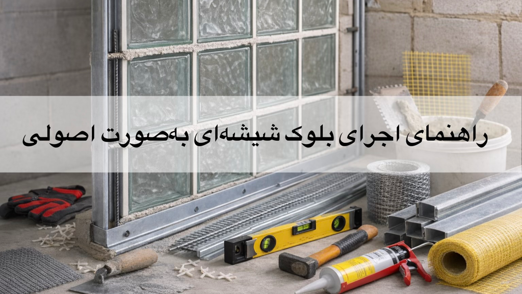 راهنمای اجرای بلوک شیشه‌ای به‌صورت اصولی