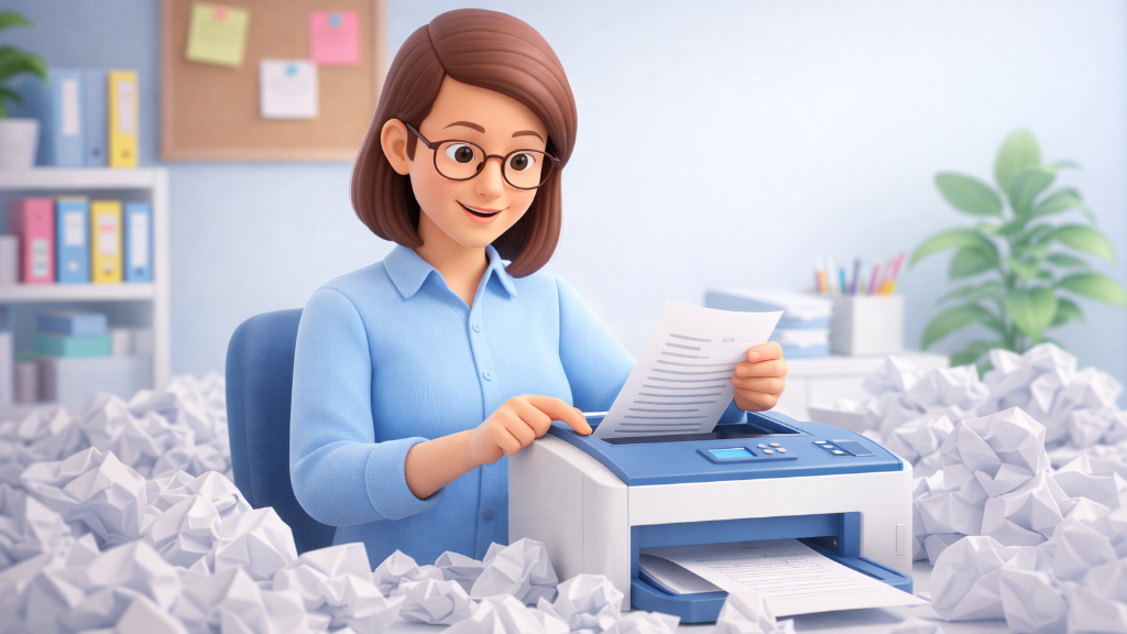 چه نوع کاغذی برای پرینترهای اداری و استفاده‌ی روزمره مناسب است؟