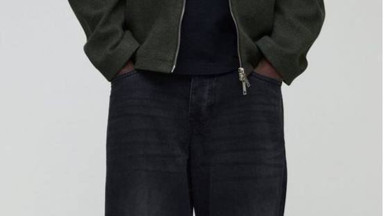 شلوار لی نیم بگ