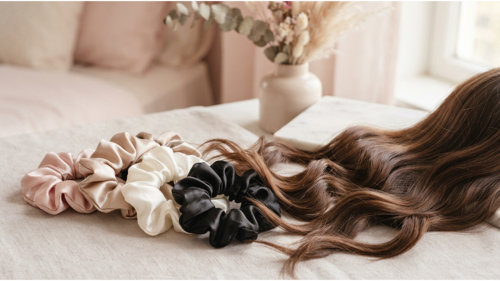 چرا باید کش موهای قدیمی را با اسکرانچی ساتن جایگزین کنیم؟