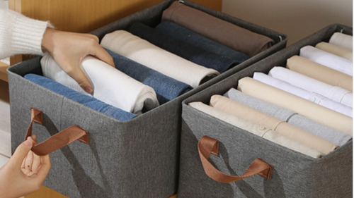 ​باکس لباس و شلوار داخل کمد: نظم‌دهی بی‌دردسر به دنیای البسه‌!