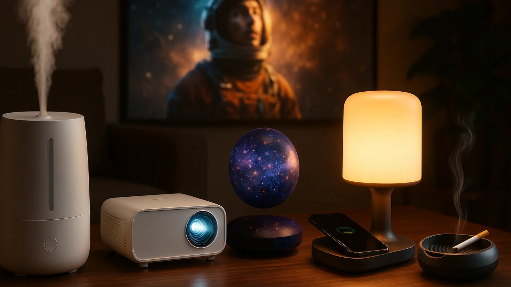 گجت های جذاب و کاربردی برای خانه مدرن از بخور سرد تا کهکشان معلق