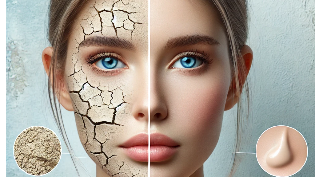 تفاوت پوست خشک و دهیدراته: تشخیص، علل و راه‌حل‌ها