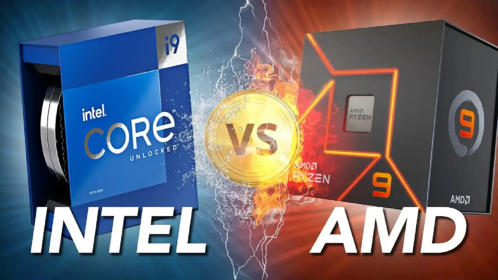 مقایسه پردازنده های نسل جدید INTEL و AMD در رندر